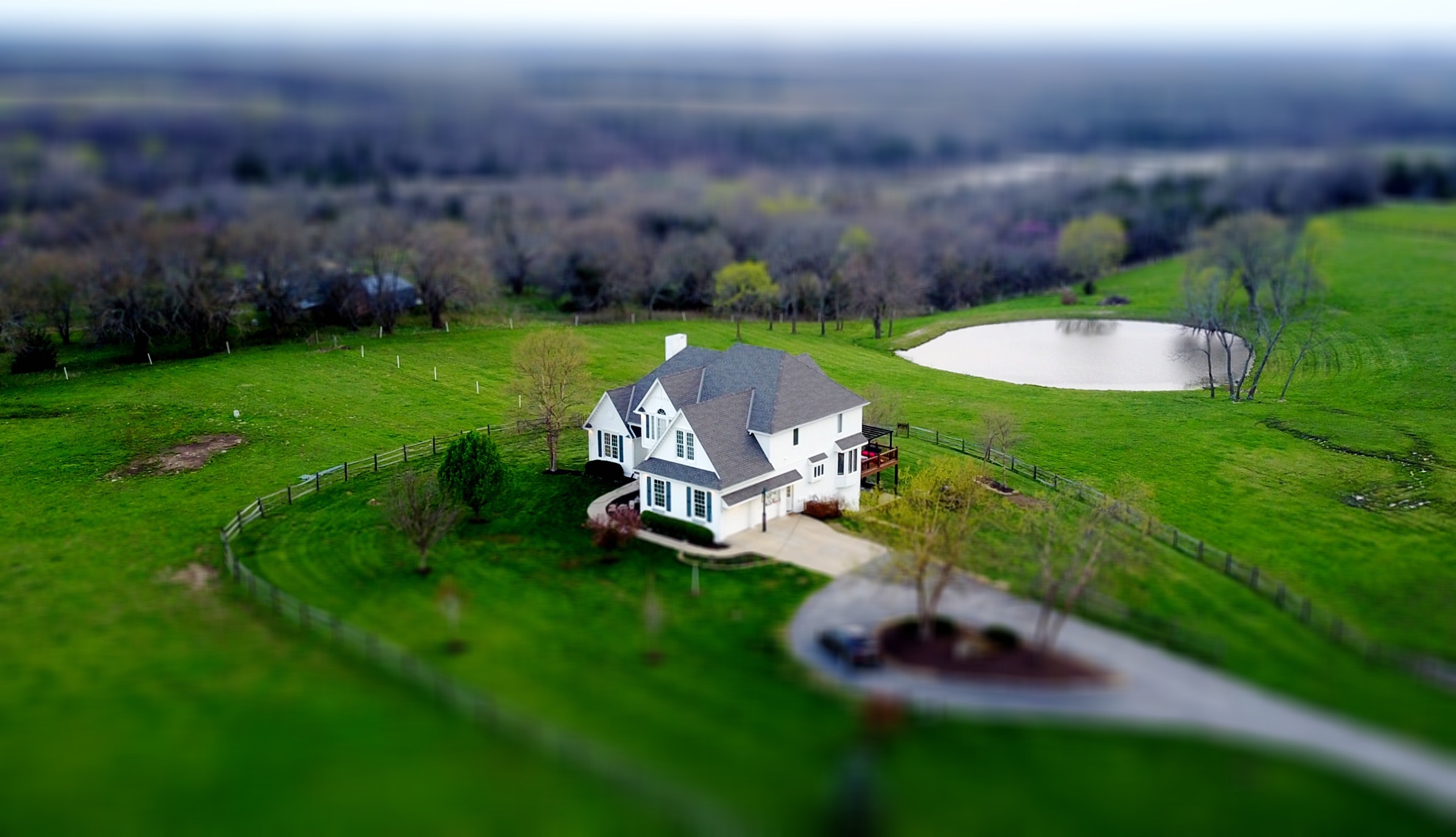 Immobilien verkaufen mit Drohnen - Luftaufnahmen